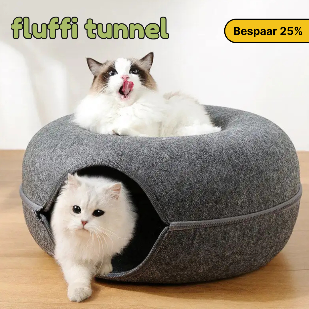 Fluffi Katten Tunnel